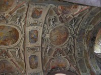 výzdoba stropu baziliky