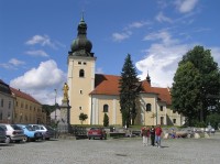 Kunštát - kostel sv. Stanislava (červenec 2009)