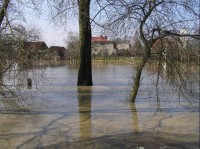 Košatka při povodni 30.3.2006