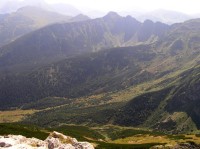  Dolina Kondratowa - pohled do doliny z vrcholu Wielki Geiwont 