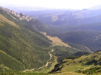  Dolina Kondratowa - pohled do doliny ze severního úbočí Kopy Kondratowej