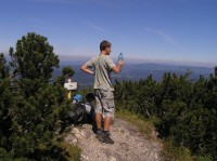 Stratenec - na vrcholu (srpen 2011)