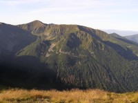 Veľká kopa - pohled od severu ze Such sedla (září 2009)