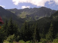 Tri kopy - pohled z Roháčskej doliny (červenec 2008)