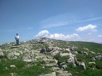 Kzesanica - vrchol hory  (červen 2019)