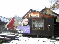 Zlatna Huta - restaurace (duben 2011)