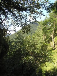 Horné diery - pohled k Bobotám (srpen 2011)