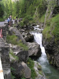 Tiesňavy - vodopád Varínky (červenec 2008)