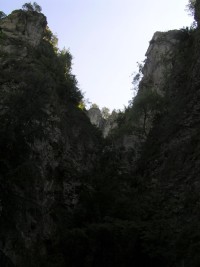 Zbojnický chodník - dno doliny (srpen 2012)
