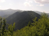 Baraniarky - při pohledu z vrcholu Sokolieho (srpen 2012)