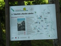 Info u tábořiště  Nový rybník