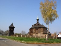 kostel sv. Jiří s hranolovou zvonicí