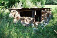 Ruina chaty Traťovky