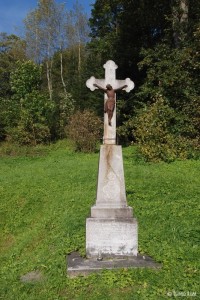 Kříž poblíž kaple