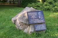 Pomník Ludwiga Lazara Zamenhofa, tvůrce esperanta