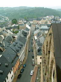 Výhled z kostelní věže