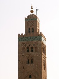 Minaret mešity Koutoubia
