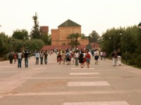 Marrakesh - vchod do zahrad