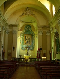 Mondaino - kostel  sv.archanděla Michaela