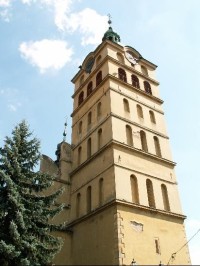 Věž kostela sv.Voršily