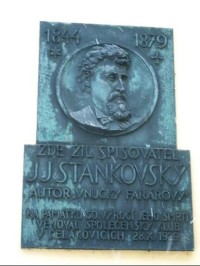 Pamětní deska J.J.Stankovského