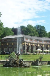 Vodní fontána u Nového zámku