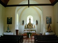 Interiér kostela sv.Mikuláše