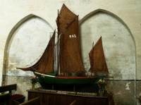 Model lodi najdete v každém severoněmeckém kostele