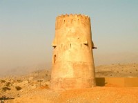 Stará strážní věž nad Khattem