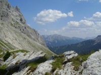 Dolomity-Gardeccia: Cesta na Antermoiu