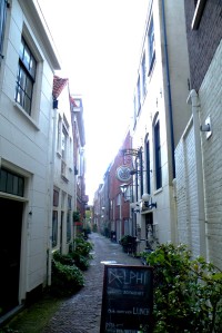 Haarlem, úzká ulička