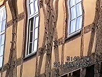Hrázdění nýtované dřevěnými kolíky, Tübingen