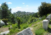 Výhled na Baux de Provence