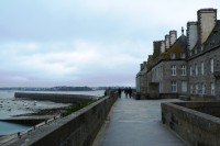 Pochůzné hradby v Saint Malo