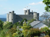 Wales, Harlech, hrad