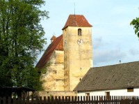 Starobylý žumberský kostel