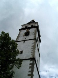 Věž farního kostela sv. Petra a Pavla