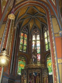 Vlašský dvůr, interiér kaple