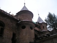 Typické věžičky zámku