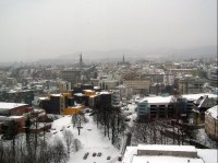 Liberecká radnice v panoramatu města