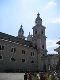 Salzburg, jeden z kostelů