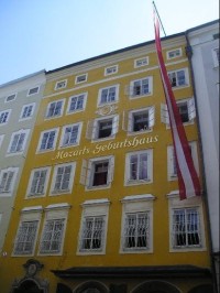 Salzburg, rodný dům W. A. Mozarta