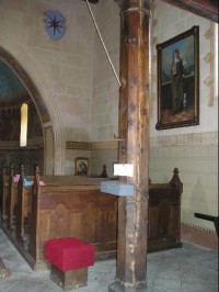 Otryby, interiér kostela sv. Havla