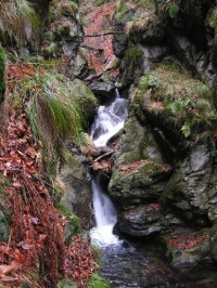 Rešovské vodopády: 14. 11. 2004