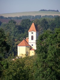 Bystřice u Benešova - Kostel sv. Šimona a Judy