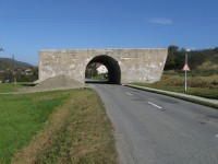Ludkovice - nedokončený dálniční most