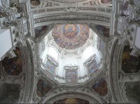 Pohled do kupole dómu