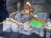 Model původního hradu