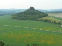 Pohled na Zirkelstein z Kaiserkrone