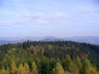 Čubův kopec - výhled z rozhledny